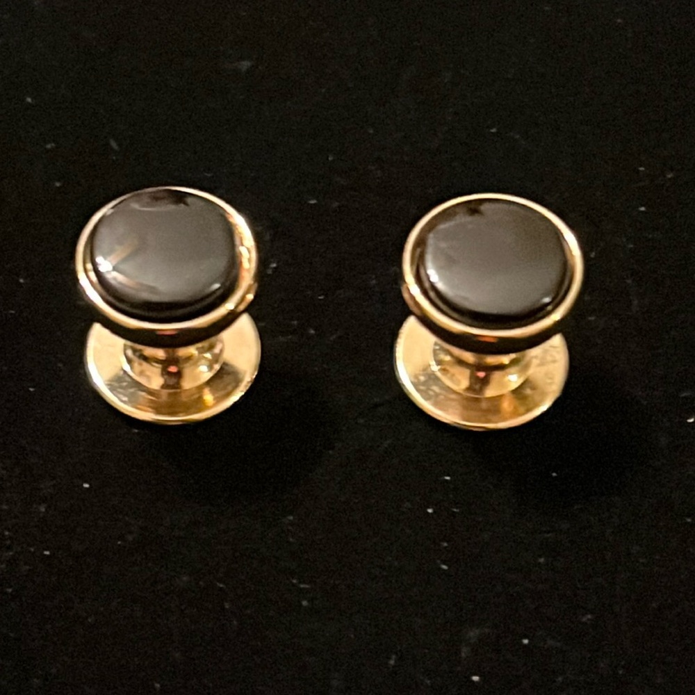 Black & Gold Cuff Links